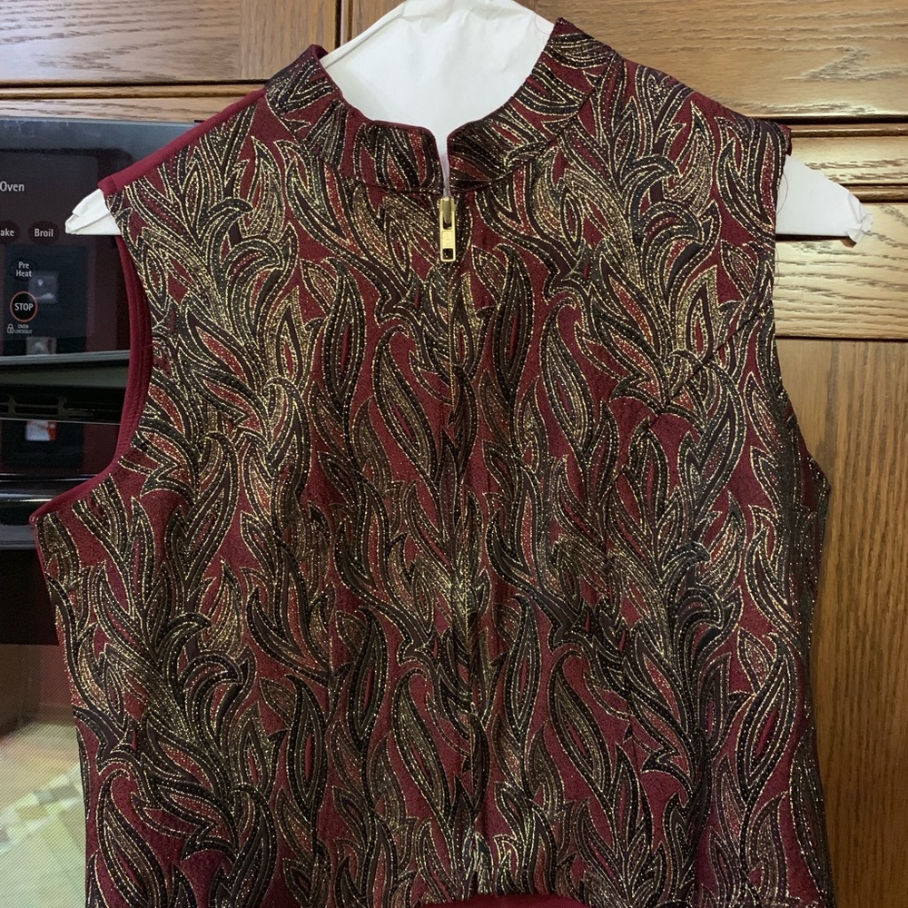 Western show vest